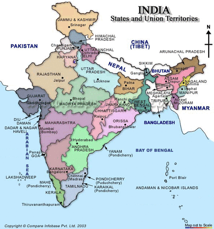 Maps - Historical Figures of India Independence